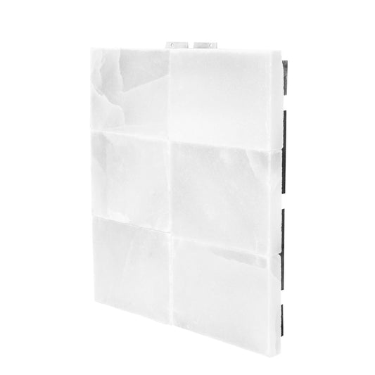 White Himalayan Salt Wall Panel | 6 Bricks - Sun Valley Salt